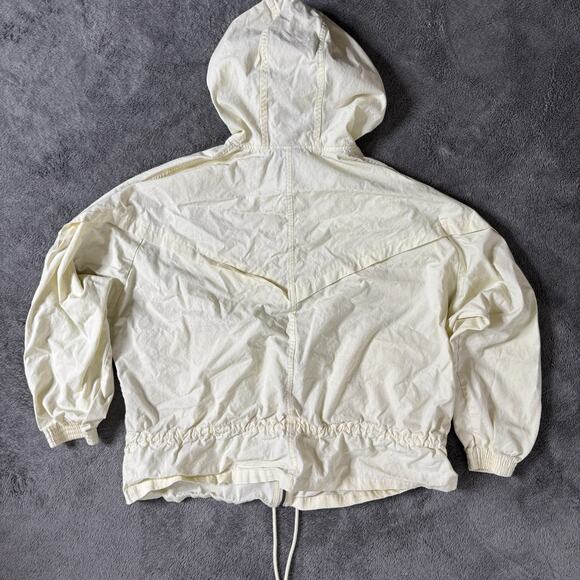 Nike Sportswear Icon Clash Women’s Jacket Size M Light Yellow Ripstop CZ9328-113 - Picture 3 of 8